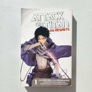 Attack on Titan: No Regrets 1 Manga Comicbook Comic Book Paperback  by Gun Snark